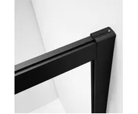 GELCO SIGMA SIMPLY BLACK sprchové dveře posuvné pro rohový vstup 800 mm, sklo Brick (3)