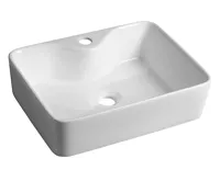 SAPHO BALENA keramické umyvadlo na desku 48x37cm, bílá SAPHO BALENA keramické umyvadlo na desku 48x37cm, bílá