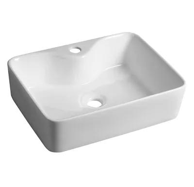 SAPHO BALENA keramické umyvadlo na desku 48x37cm, bílá