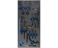 BGS Adaptéry pro plničku oleje 109991 a 109992, 15 dílů