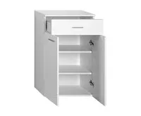 AQUALINE ZOJA/KERAMIA FRESH skříňka spodní se zásuvkou 50x78x29cm, bílá (1)
