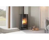 HS Flamingo Krbová kamna MASTERFLAMME ® Medie I, černá (12)