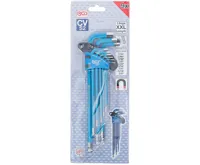 BGS Klíče imbus 1/16" - 3/8", s koulí, 9 dílů v poř. (3)