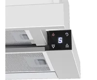 CATA Odsavač par TFH 6630, bílá, výsuvný, A+ (1)