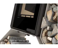 HS Flamingo Krbová kamna FLAMINGO DELUXE ® KAMPA pravá, krémová (21)