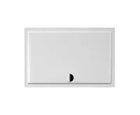 JIKA PADANA Sprchová vanička, litý mramor, obdélníková 100x90x3, Bílá