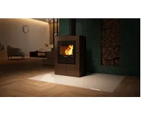 HS Flamingo Krbová kamna FLAMINGO ® EVENES hnědá - sametová (22)