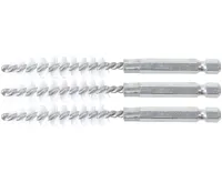 BGS Kartáče nylonové, sada 3 ks , 10 mm, 6.3 mm (1/4&quot;) Drive, 3 pcs.