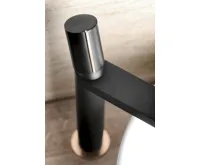 SAPHO KAISA stojánková umyvadlová baterie vysoká, 235mm, černá/měď mat (5)