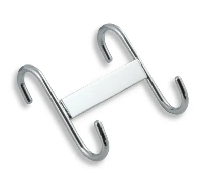 NOVASERVIS Dvojháček na otopný žebřík Metalia Drátěný program chrom - 6001,0