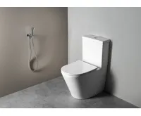 SAPHO Nástěnný ventil s ruční bidetovou sprškou a bezpečnostní pojistkou,kulatý,chrom (5)