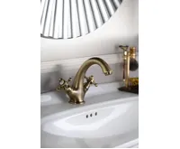 SAPHO ANTEA stojánková umyvadlová baterie vysoká s výpustí, bronz (3)