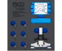 BGS Vložka do dílenského vozíku 1/6: Sada zkoušečky a měřiče napnutí ozubeného řemene - BGS 70 BGS Vložka do dílenského vozíku 1/6: Sada zkoušečky a měřiče napnutí ozubeného řemene - BGS 70