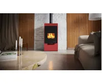 HS Flamingo Krbová kamna FLAMINGO DELUXE ® SINGA, červená (17)