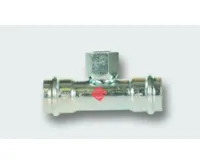 C-STEEL lisovací T-kus 28 x 1/2&quot; x 28 - uhlíková ocel