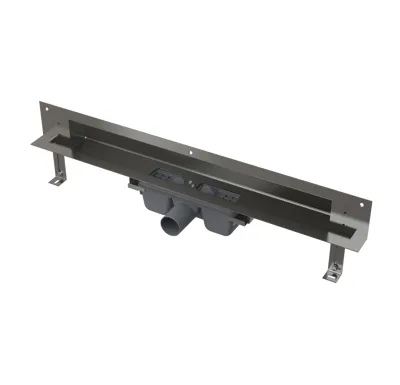 ALCAPLAST Sprchový odtokový systém pro zabudování do stěny, kryt nerez-mat, délka 1050 mm APZ5-SHADE-1050