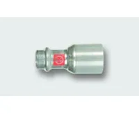 C-STEEL lisovací redukce  28 x 22 vnitřní - vnější, uhlíková ocel C-STEEL lisovací redukce  28 x 22 vnitřní - vnější, uhlíková ocel