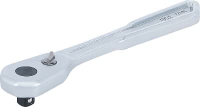 Bgs přepínací ráčna, velmi plochá, jemné ozubení, 6,3 mm (1/4")