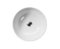 GSI PURA keramické umyvadlo na desku, průměr 42cm, bílá ExtraGlaze (1)