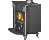 PLAMEN Litinová krbová kamna GLAS FRANKLIN - černá (1)