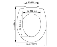 Schütte WC sedátko FLOWER IN THE WIND| Duroplast, Soft Close (8)