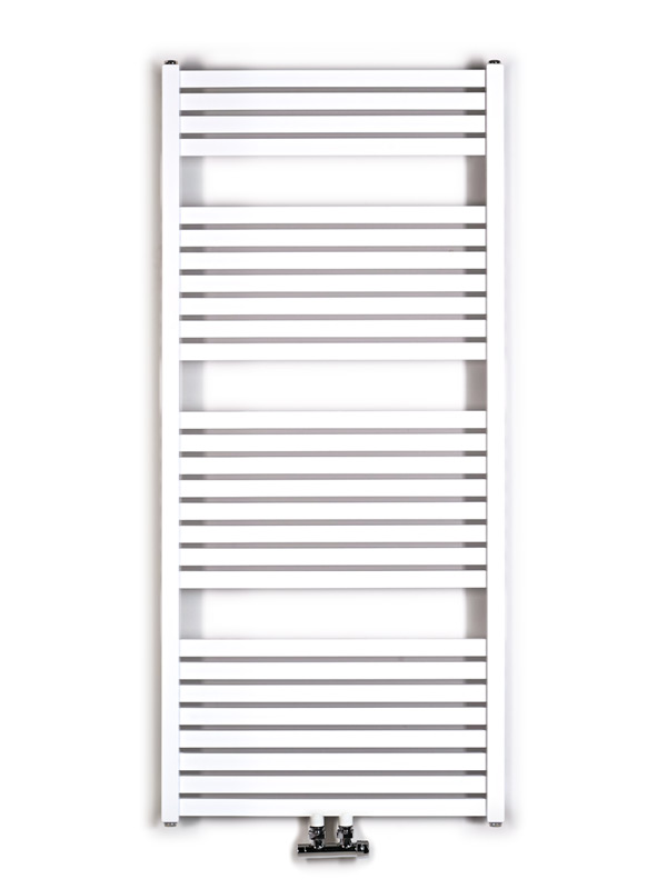 Koupelnový radiátor thermal kh-sp 600/1330 středové připojení, bílá