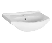 AQUALINE SIMPLEX ECO keramické umyvadlo, nábytkové, 55x44 cm, bílá AQUALINE SIMPLEX ECO keramické umyvadlo, nábytkové, 55x44 cm, bílá