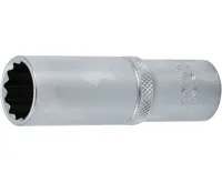 BGS Hlavice nástrčná 1/2&quot; 17 mm, 12ti hranná, prodloužená
