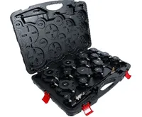 BGS Zkušební sada v kufru pro testování systému plnicího vzduchu turbodmychadla, 17dílná (1)