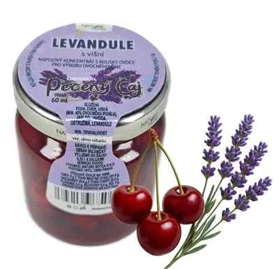 Nature NoTea s.r.o. Pečený čaj Notea - Levandulová višeň 60ml