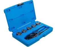 BGS Kleště konektorové ráčnové s 5 výměnnými čelistmi (1)