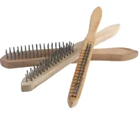 BGS Kartáče drátěné , dřevěná rukojeť, 2-, 3-, 4řadé, 3dílná sada BGS Kartáče drátěné , dřevěná rukojeť, 2-, 3-, 4řadé, 3dílná sada