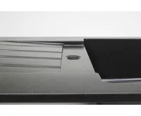 GRANISIL ARCOS 770.0 Granitový dřez s odkapem, černý (11)