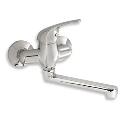 NOVASERVIS Umyvadlová dřezová baterie 100 mm Titania Iris chrom - 92077,0