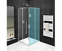 GELCO SIGMA SIMPLY sprchové dveře posuvné pro rohový vstup 1100 mm, čiré sklo