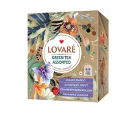 Kolekce čajů Lovaré Green Tea Assorted (32 sáčků)
