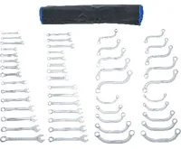 BGS Klíče očkové a očkoploché, metrické a palcové, sada 50 dílů (2)