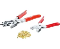 BGS Sada děrovacích kleští s revolverovou hlavou a kleští na duté nýty, 102dílná (1)