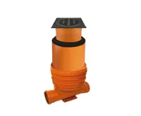 OSMA kanalizační šachta DN400x 500 mm průchozí - pro KG 110 poklop mříž litina - 12,5t