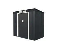 Zahradní domek ZEUS 2A 2,43 m2 antracit IWH-10230005 Zahradní domek ZEUS 2A 2,43 m2 antracit IWH-10230005