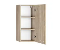 AQUALINE ZOJA/KERAMIA FRESH horní skříňka 35x76x23cm, dub platin (4)