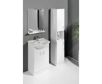 AQUALINE SERAPA LED svítidlo 5W, 230V, 300x40x100mm, IP44, plast, chrom (6)