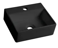 SAPHO GIULIA keramické umývátko 33,5x29cm, černá mat SAPHO GIULIA keramické umývátko 33,5x29cm, černá mat