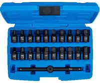 BGS Hlavice zástrčné 3/8" na olejové vany, tvrzené, sada 21 dílů (3)