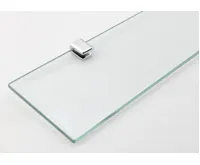 AQUALINE SAMBA skleněná police 500mm, chrom (5)