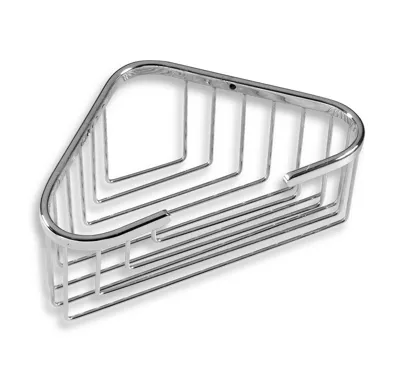 NOVASERVIS Rohová polička malá hluboká Metalia Drátěný program chrom - 6064,0