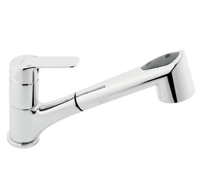 NOVASERVIS Dřezová teleskopická baterie Metalia 54, chrom - 54081,0