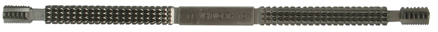 Bgs pilník závitový, vnitřní a vnější závit, metrický 0,80 - 3,00 mm
