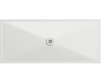 GSI Keramická sprchová vanička, obdélník 160x70x2cm, bílá mat GSI Keramická sprchová vanička, obdélník 160x70x2cm, bílá mat
