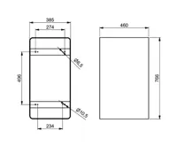 HS Flamingo Stojan na dřevo FLAMINGO DELUXE ® 1, krémová (Malia) (4)